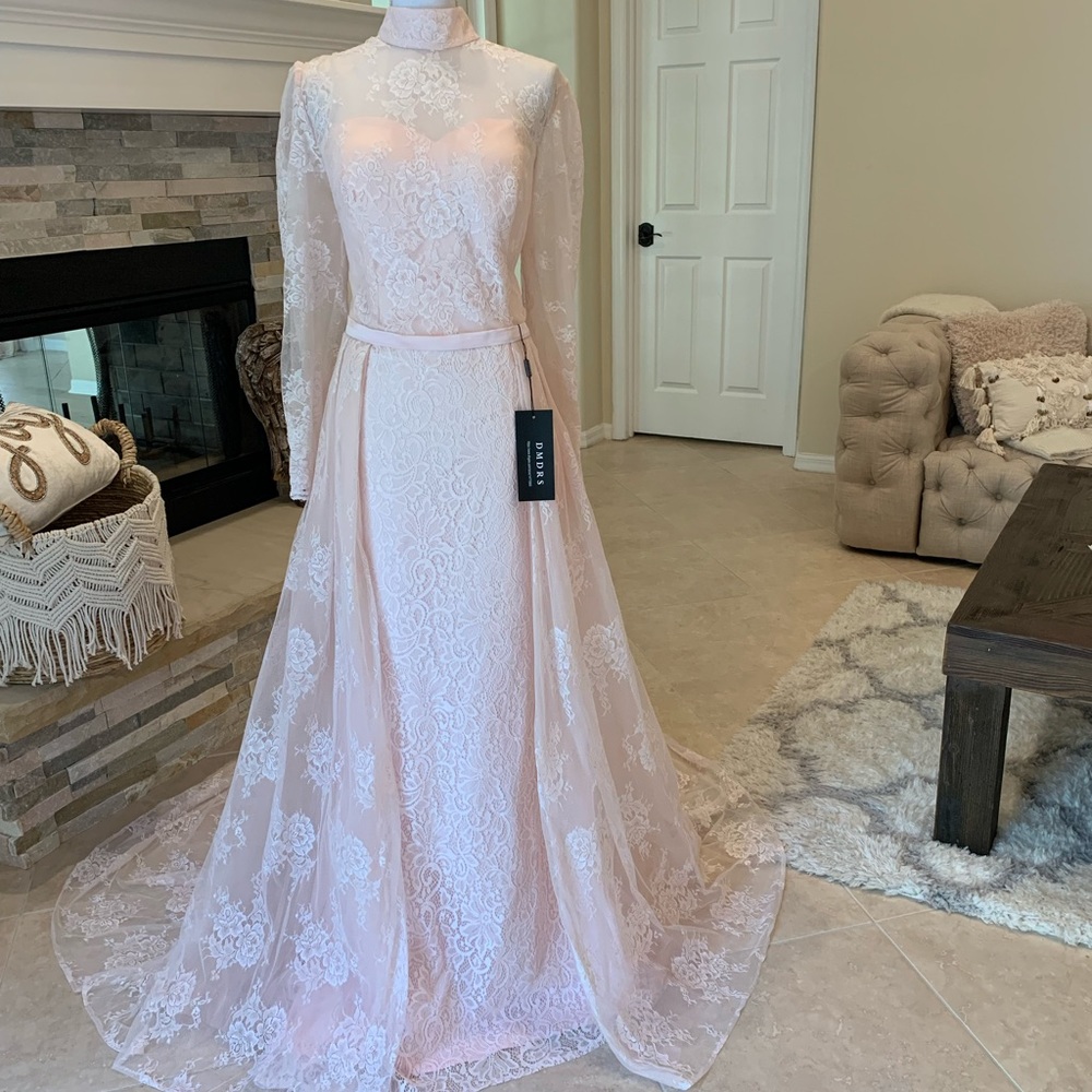 🔥Host Pick🔥 DMDRS , Trendy Mermaid evening pink dress